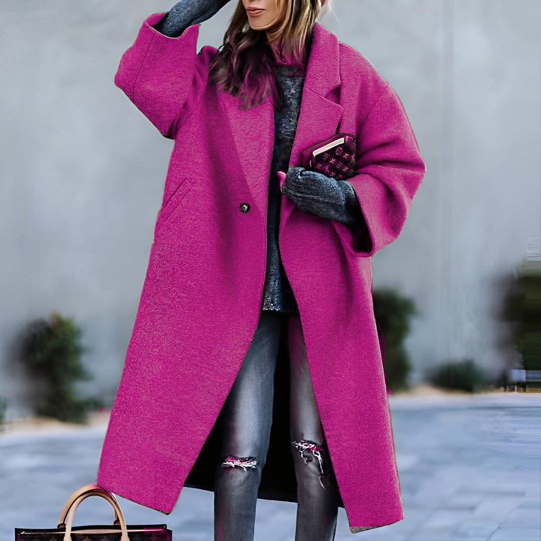 Mune | Elegant Classic Loose Coat for Women