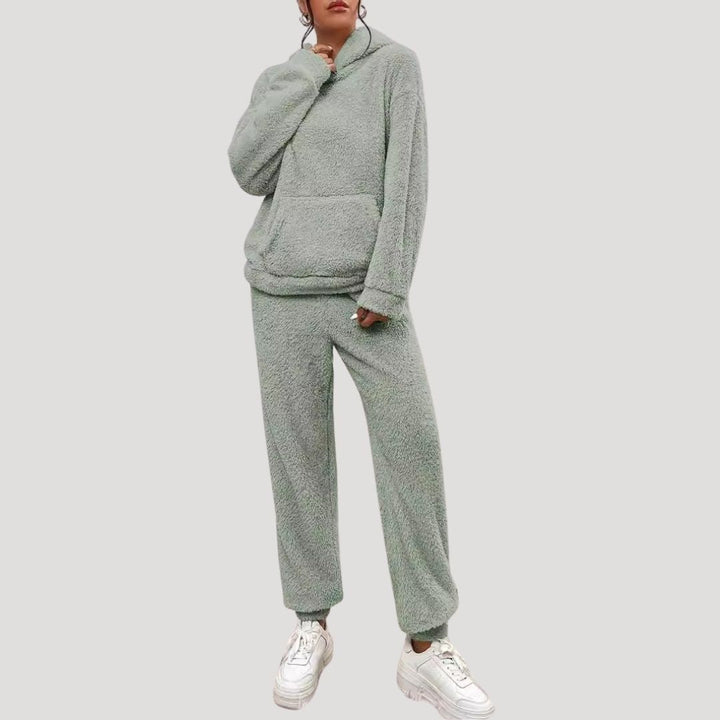 Women’s Spring Cozy Hooded Lounge Set