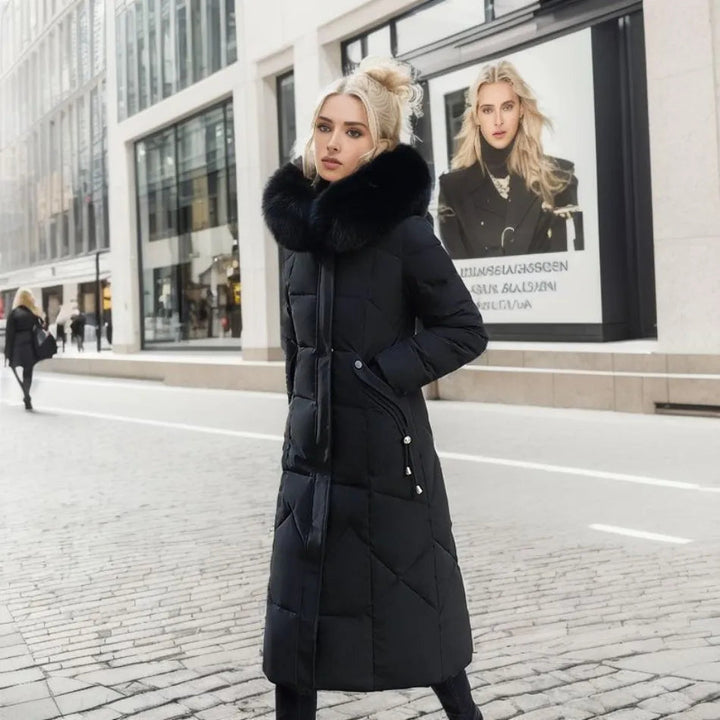Mune | Long Padded Jacket with Hood