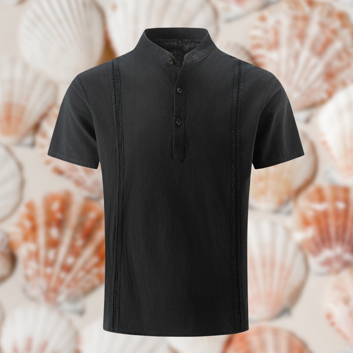 Donat Summer Shirt with Embroidery