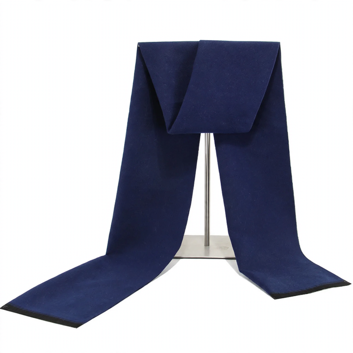 Classic men's scarf, 180x30cm, winter, warm