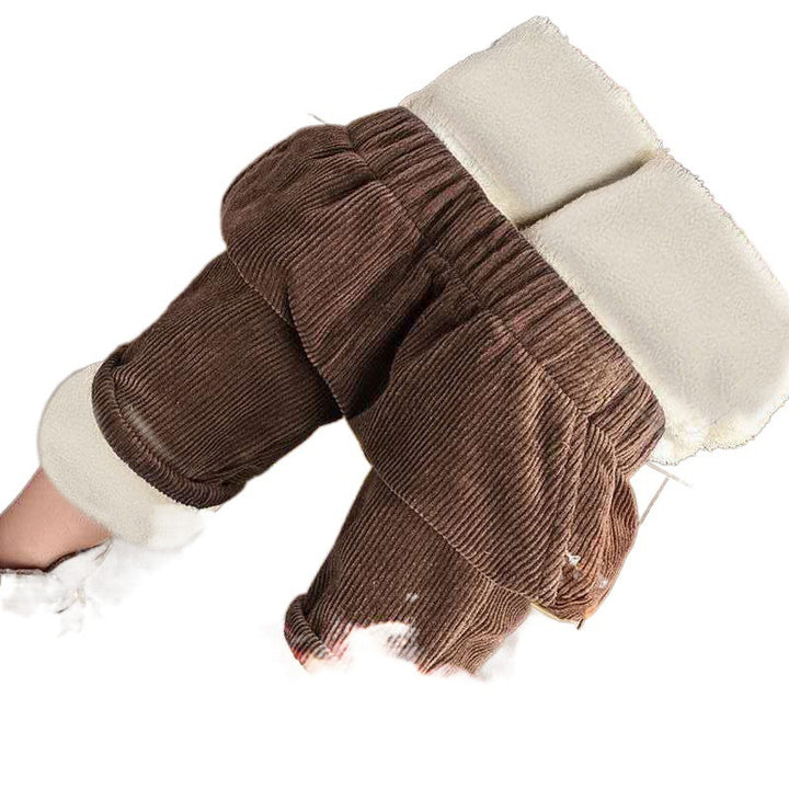 Kord-Harem pants with soft lining