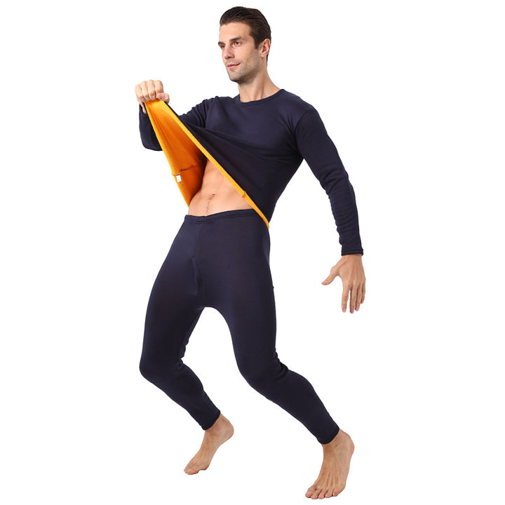 Thermal underwear set, insulated, for women and men