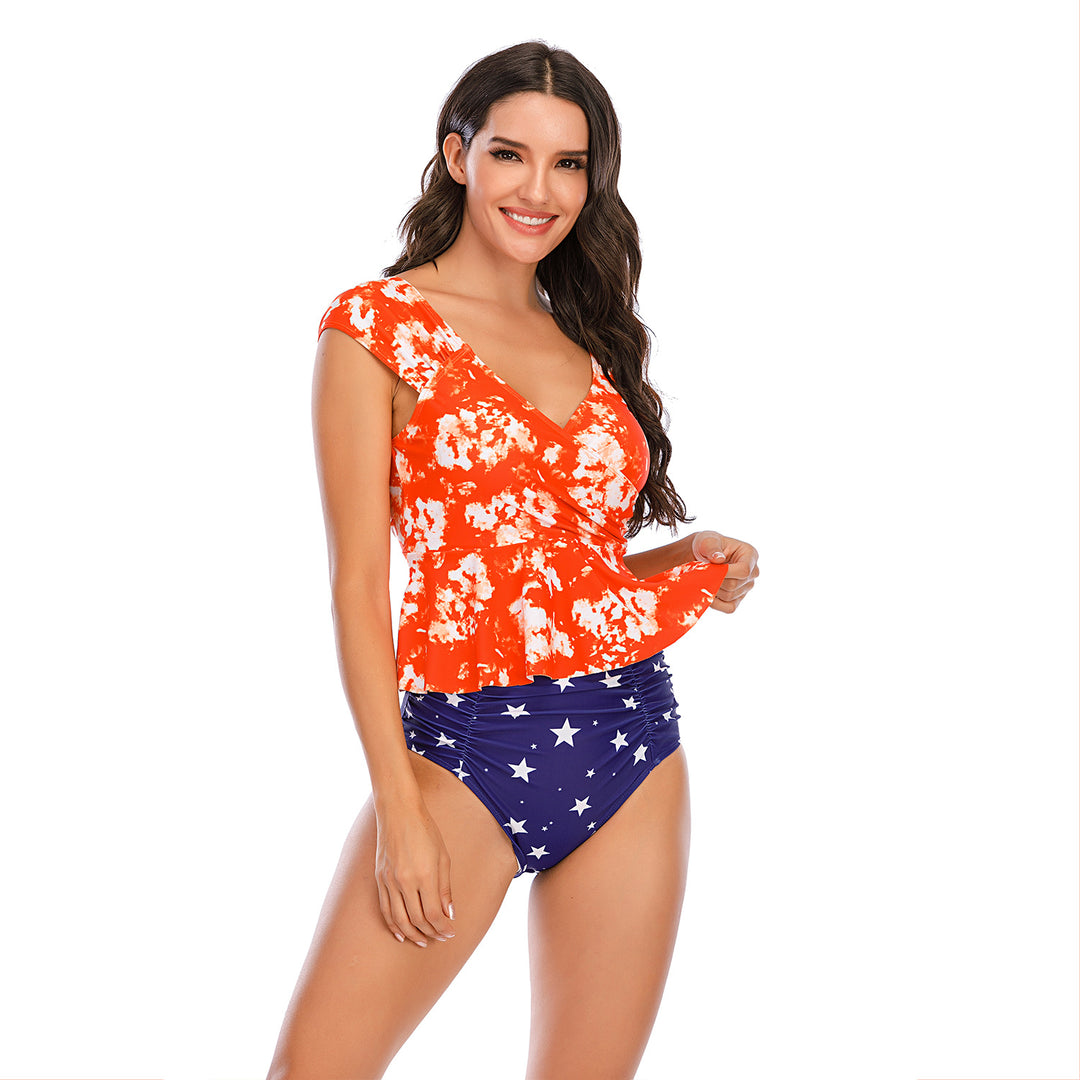Women’s wrap bikini with stylish ruffle details Mune Fashion