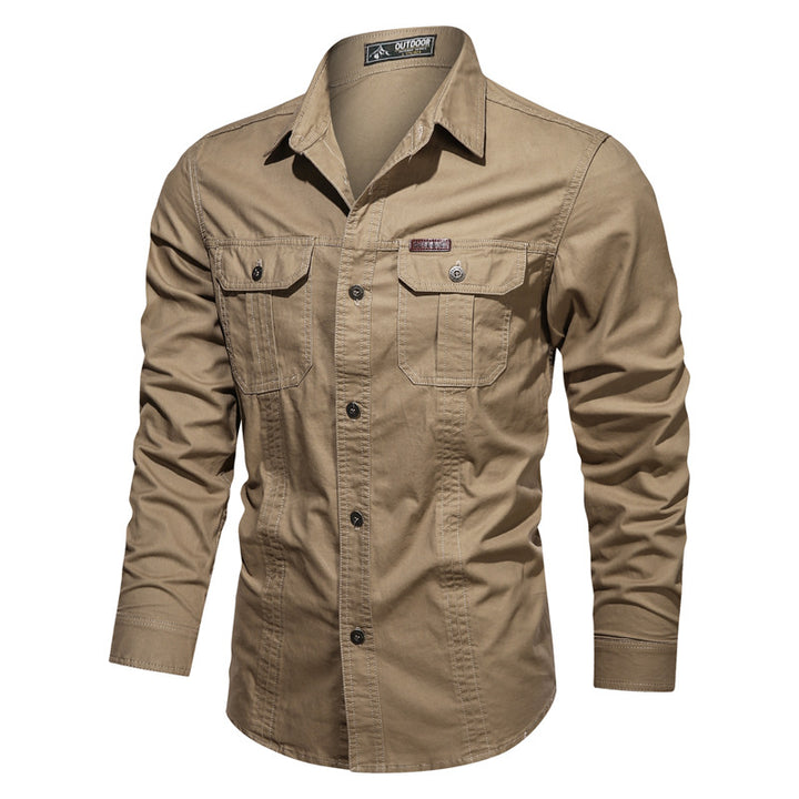 Men's Functional Leisure Shirt with Practical Pockets Mune Fashion