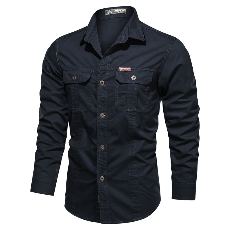 Men's Functional Leisure Shirt with Practical Pockets Mune Fashion