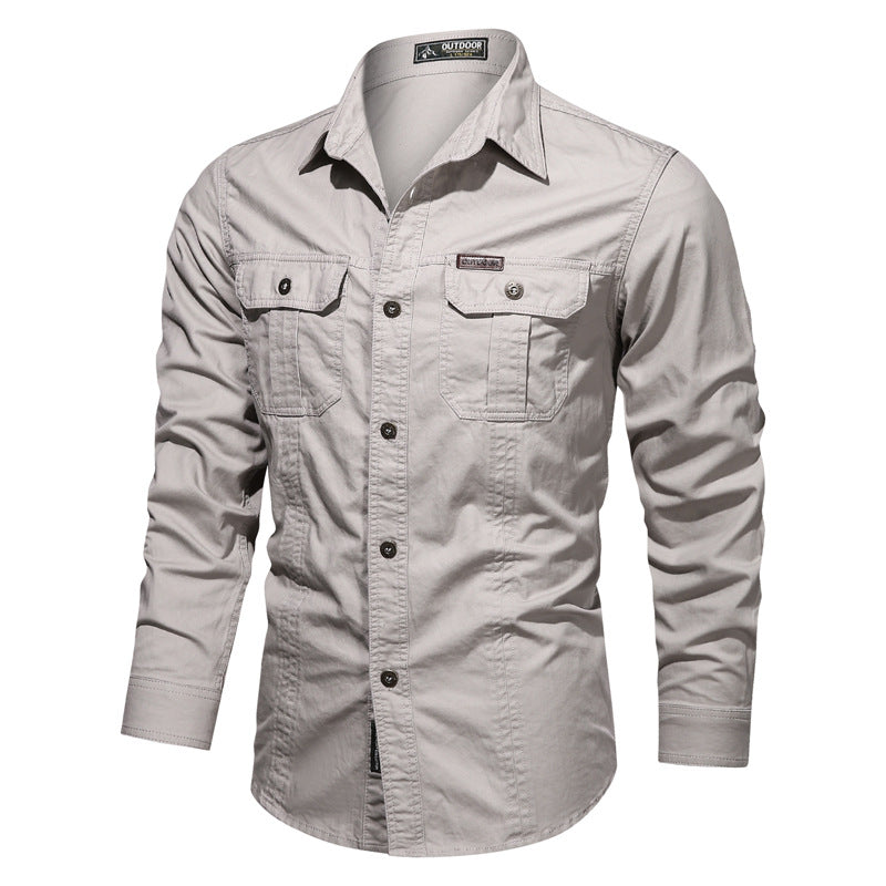 Men's Functional Leisure Shirt with Practical Pockets Mune Fashion