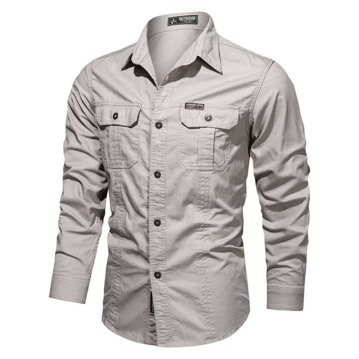 Men's Functional Leisure Shirt with Practical Pockets Mune Fashion