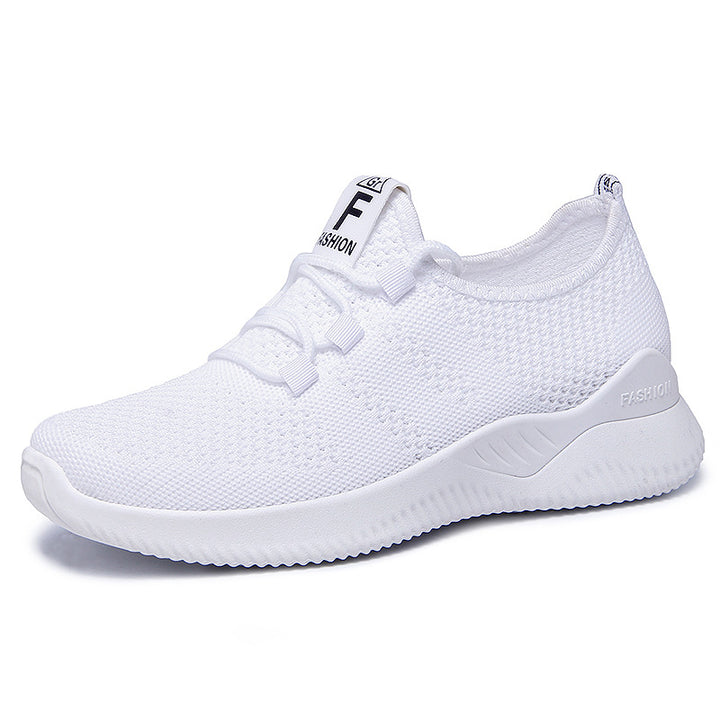 Unisex nan lightweight knit sneakers with elastic slip-on construction and cushioning EVA sole Mune Fashion
