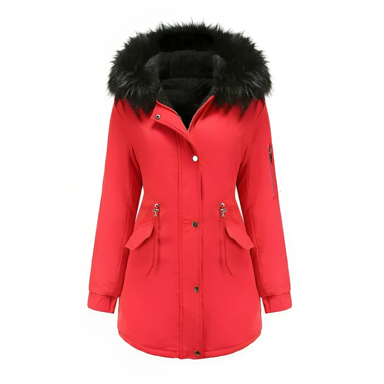 Mune | Winter Parka with Vegan Fur for Women Eco-Friendly Materials