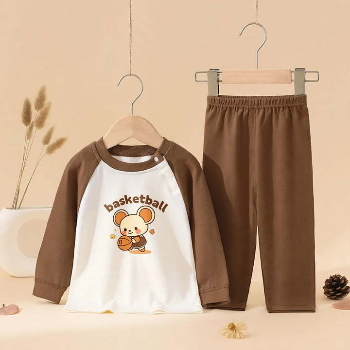Children's Pajama Set made of cotton, two-piece