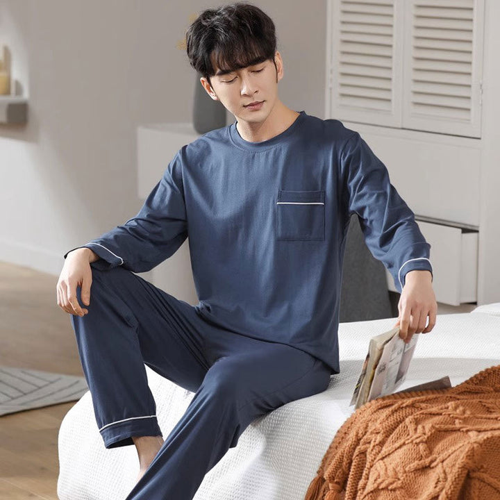 Men's house suit, long-sleeved, casual, various sizes