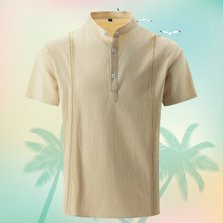 Donat Summer Shirt with Embroidery