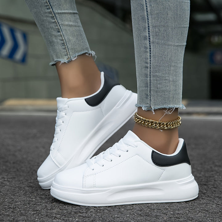 Mune Fashion | Women's White Sneakers Casual