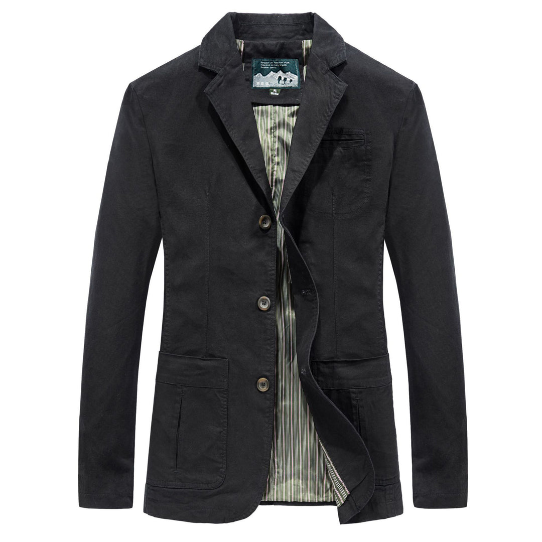 Men's Casual Cotton Blazer Mune Fashion