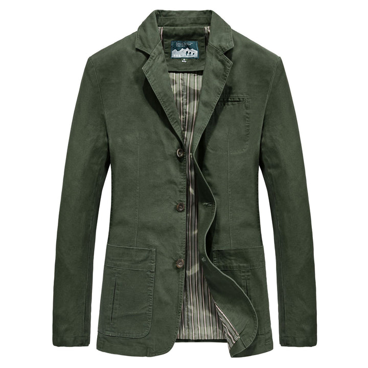 Men's Casual Cotton Blazer Mune Fashion