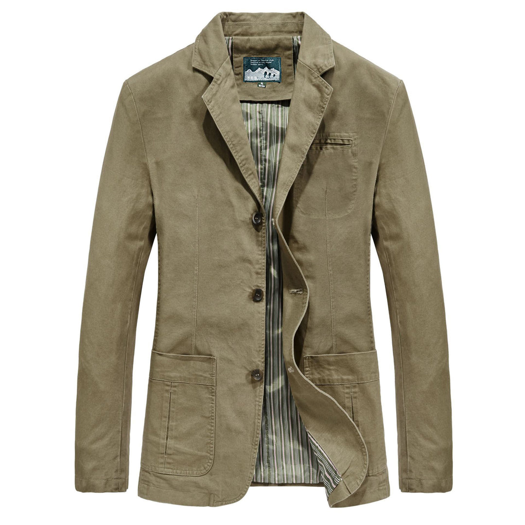 Men's Casual Cotton Blazer Mune Fashion