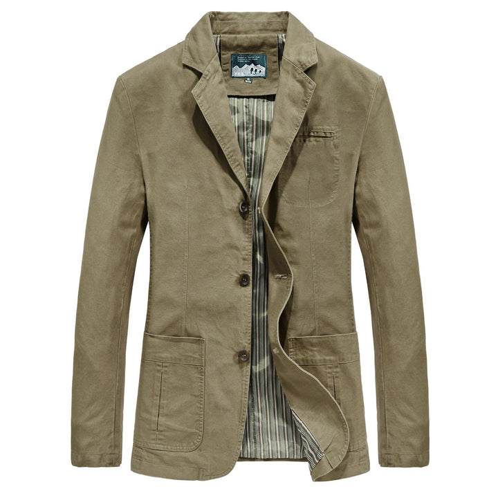 Men's Casual Cotton Blazer Mune Fashion