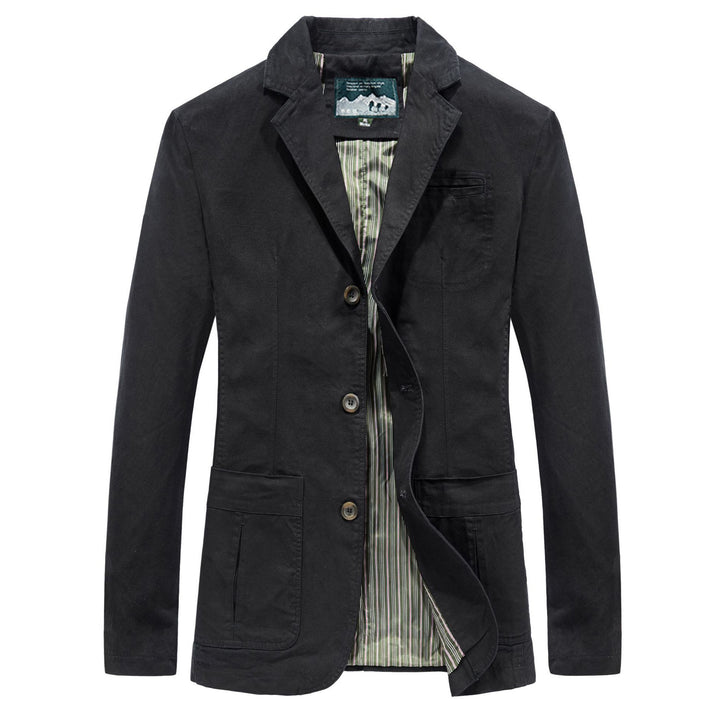 Men's Casual Cotton Blazer Mune Fashion