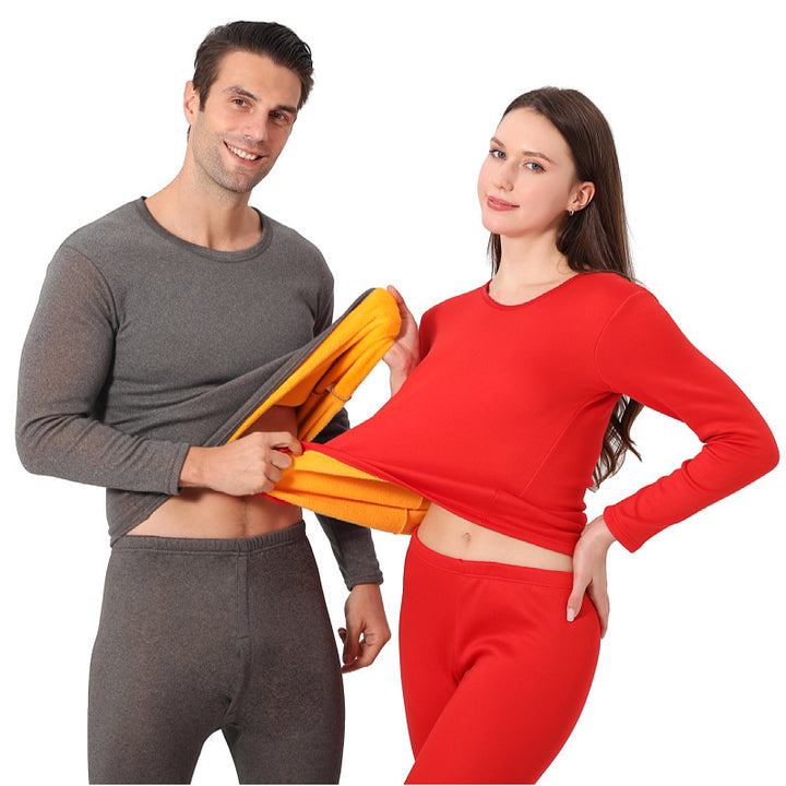 Thermal underwear set, insulated, for women and men
