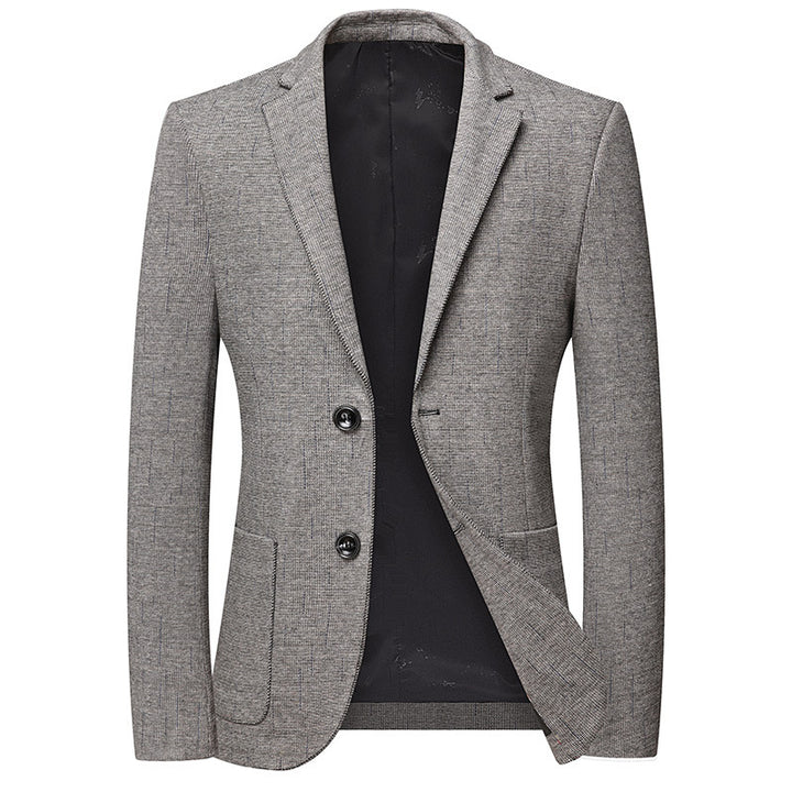 Men's Tailored Business Blazer in Structured Wool Blend Mune Fashion