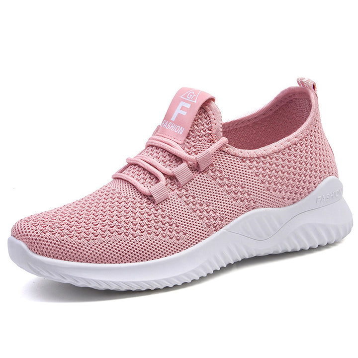 Unisex nan lightweight knit sneakers with elastic slip-on construction and cushioning EVA sole Mune Fashion