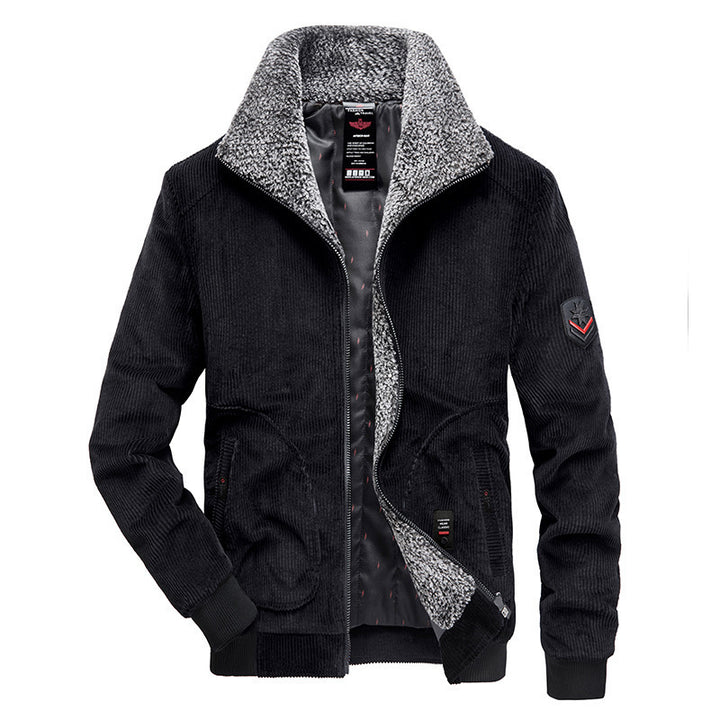 Men's Stylish Cord Jacket with Teddy Lining Mune Fashion