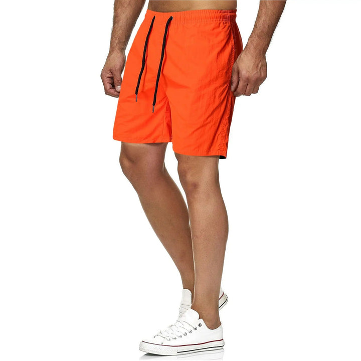 Mune Fashion | Quick-Drying Solid Color Fitness Swim Trunks for Men