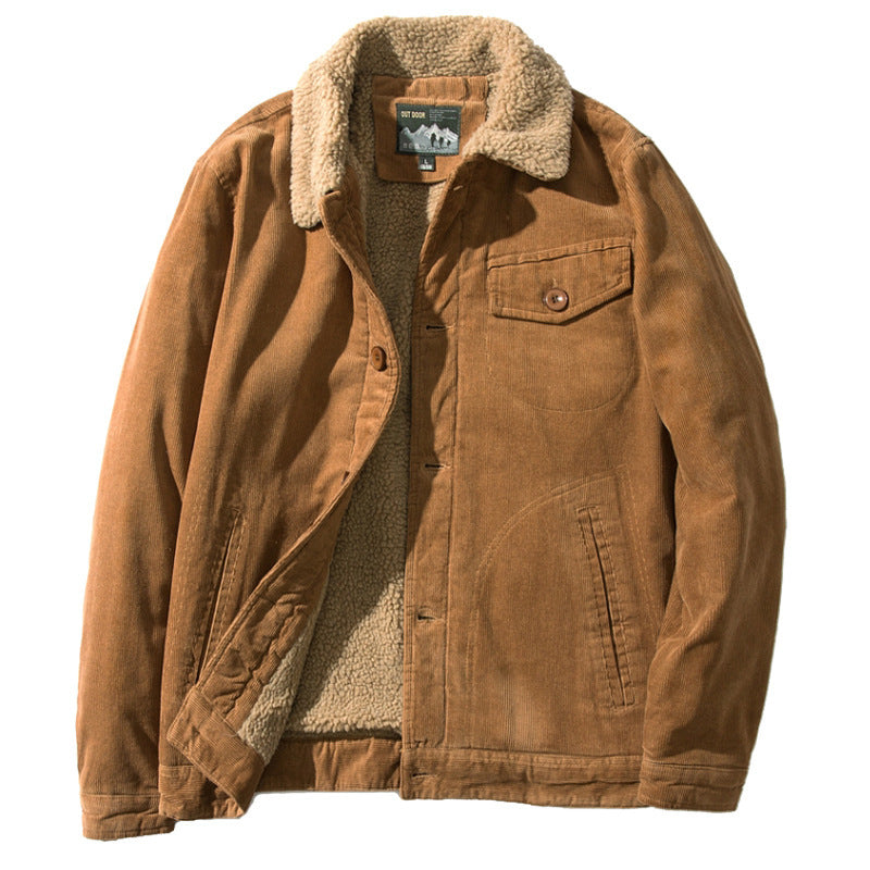 Men's Stylish Outdoor Jacket with Teddy Lining Mune Fashion