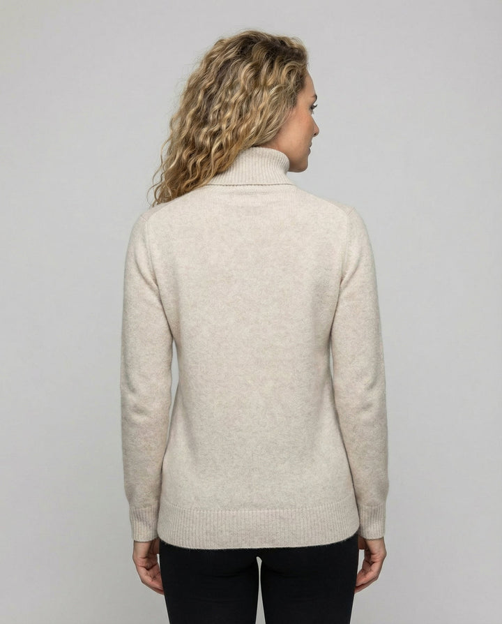 Soft Cashmere Roll Neck Women