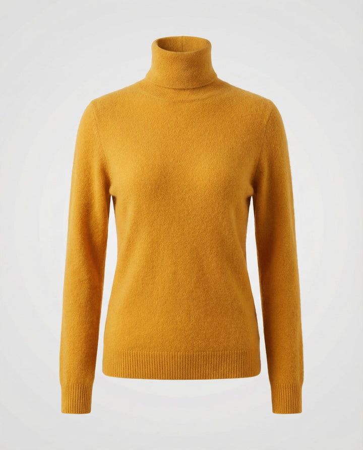 Soft Cashmere Roll Neck Women