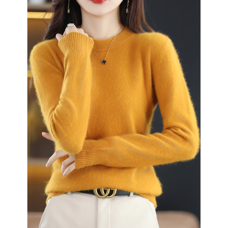 Mune | Cashmere Pullover Women Luxurious Round Neck Soft & Fashionable