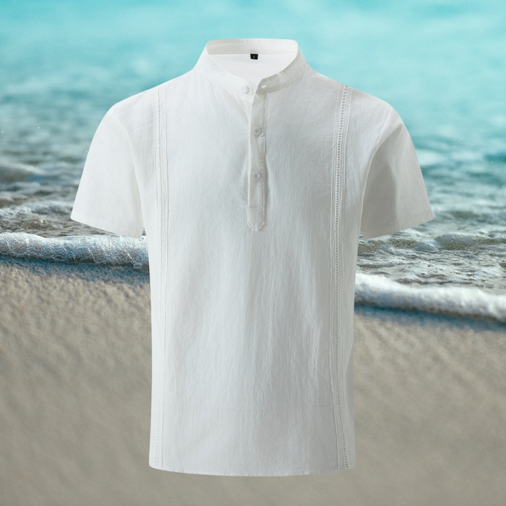 Donat Summer Shirt with Embroidery