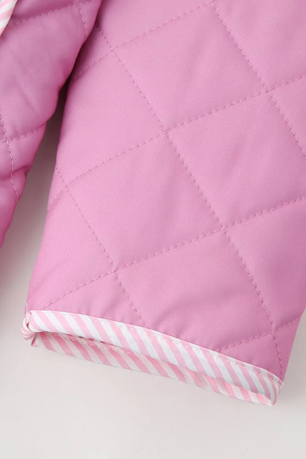 Mune | Print Bow Puffer Jacket