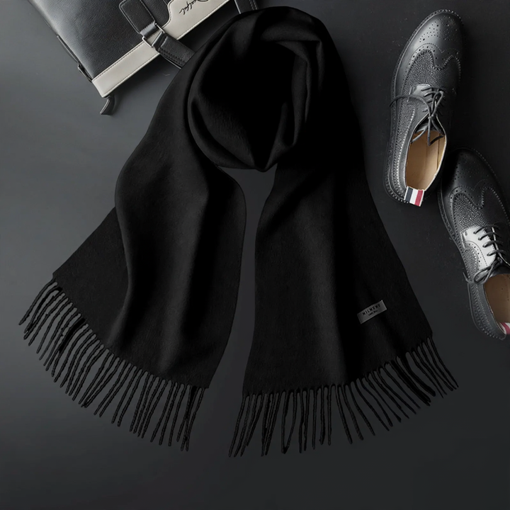 Men's scarf made of 100% wool