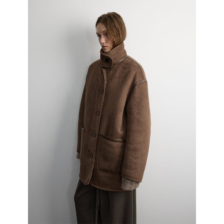 Teddy-Coat, reversible, women