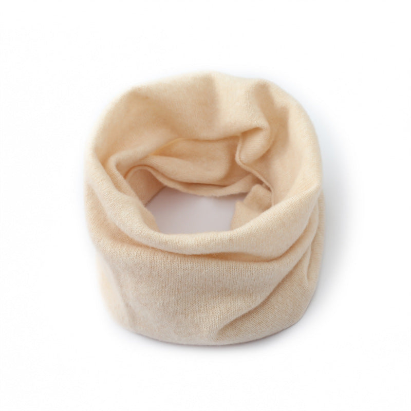 Merino wool neck warmer, 24x40 cm
