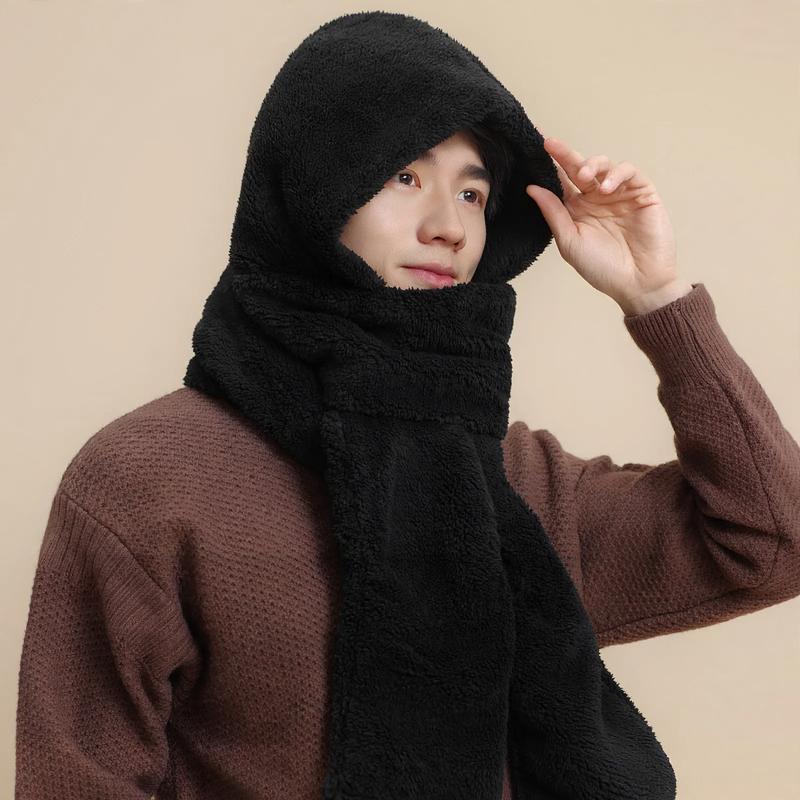Winter Set for Men: Beanie, Scarf and Gloves