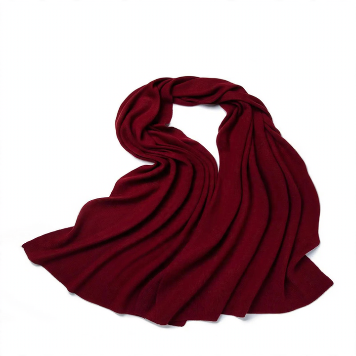 Wool scarf, 180x60cm, plain