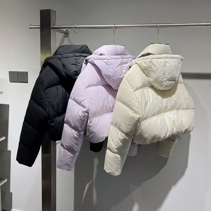 Women's Padded Jacket, Detachable Hood, Quilted