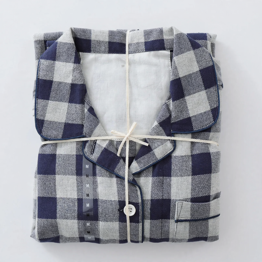 House suit, flannel, long-sleeved, for couples