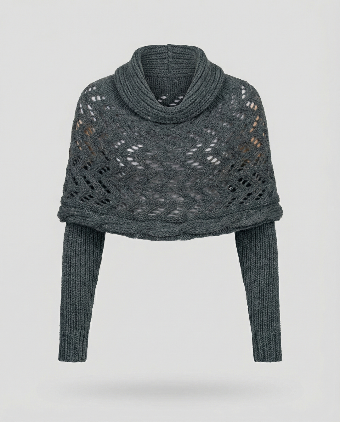 Comfortable knitted scarf women