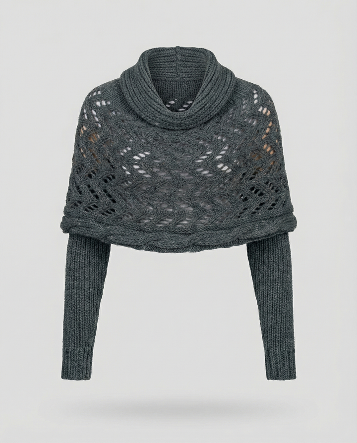 Comfortable knitted scarf women