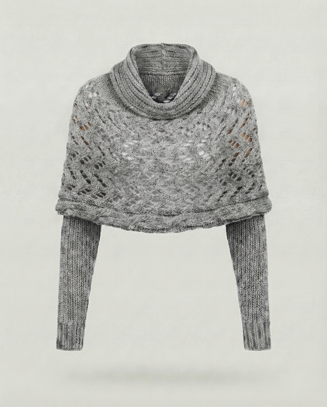Comfortable knitted scarf women