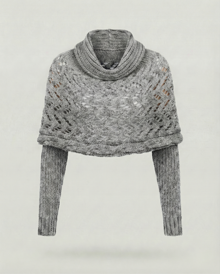 Comfortable knitted scarf women