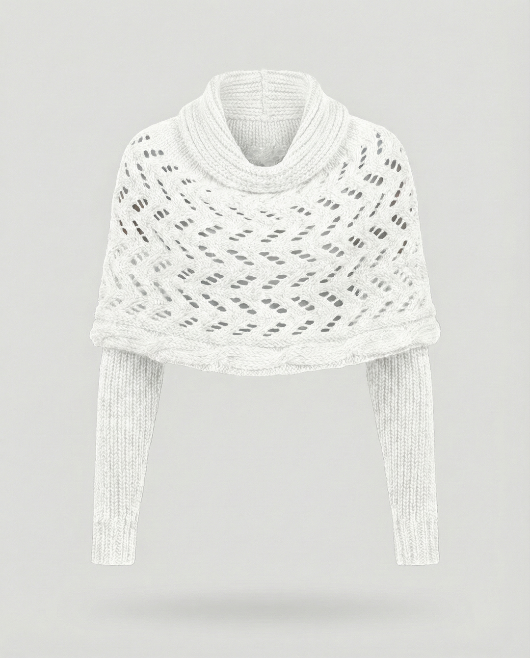 Comfortable knitted scarf women