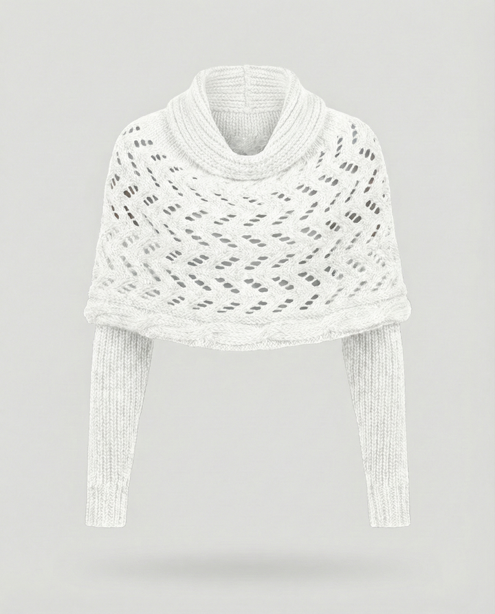 Comfortable knitted scarf women