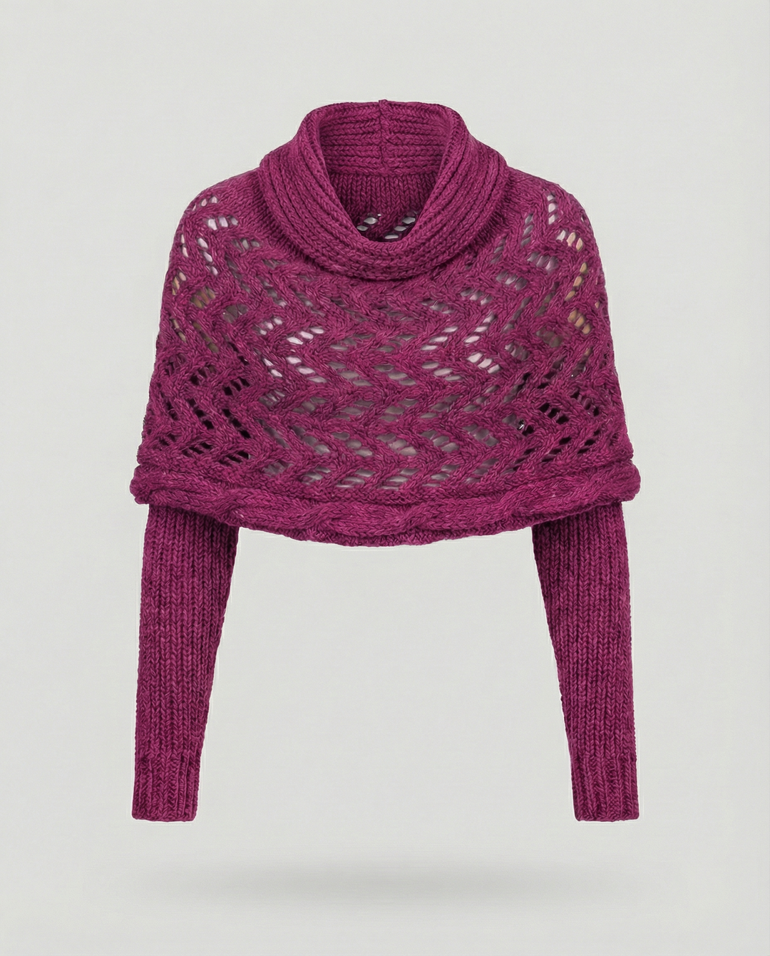 Comfortable knitted scarf women