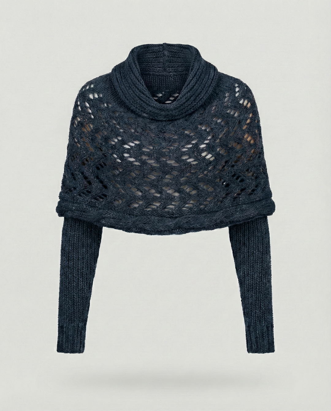 Comfortable knitted scarf women