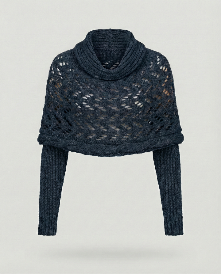 Comfortable knitted scarf women